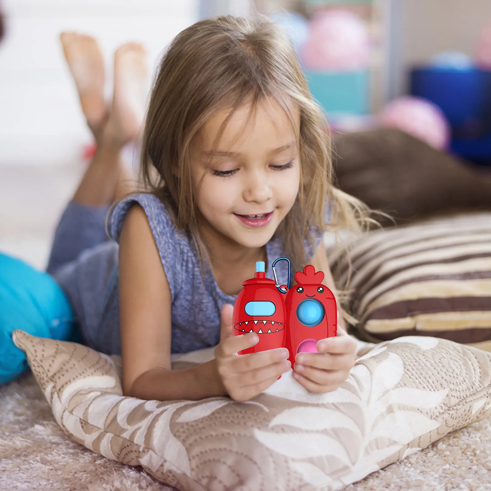 Juguetes para aliviar el estr&eacute;s de autismo y ansiedad para ni&ntilde;os y adultos, Bola de estr&eacute;s, juguete sensorial de burbujas, descompresi&oacute;n, 2021-3