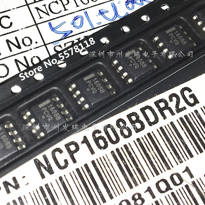 Набор микросхем NCP1608BDR2G NCP1608 1608B NCP1608BDR NCP1608B SOP-8 10 шт. | Электронные компоненты и