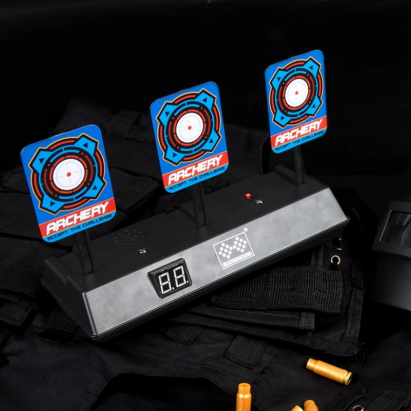 Электрическая мишень Авто Сброс высокой точности игрушка для закидывания