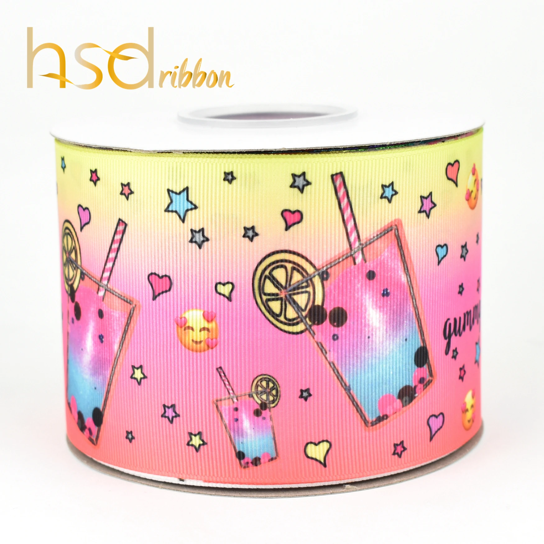 HSDCraft 7/8 дюймов 1-1/2 дюймов 3 дюйма hsd-дизайн HT на Grosgrain ленты для волос лук