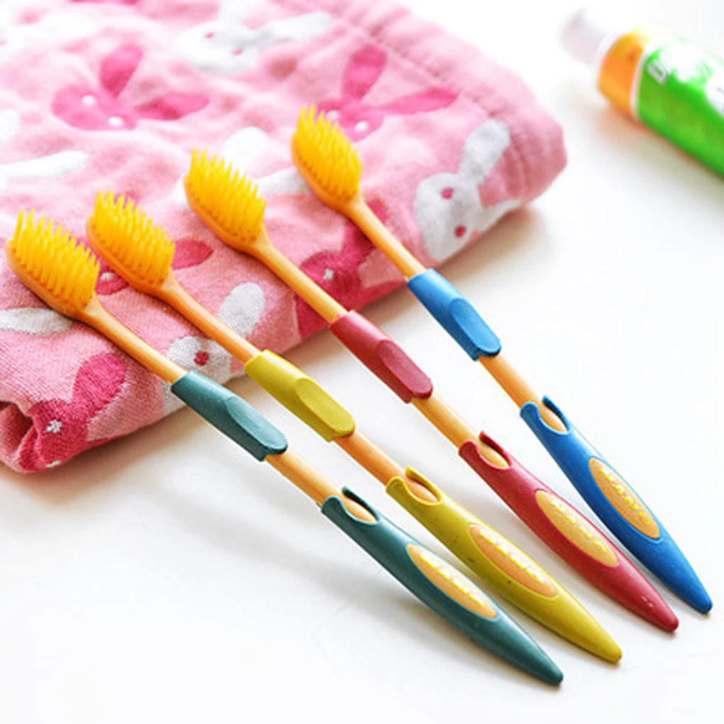 

4PCS Adults Nano Toothbrush Soft Nano Bristle Adult Toothbrushes Healthy Dental Cleaner Tooth Brush Oral Cleaning Care Set