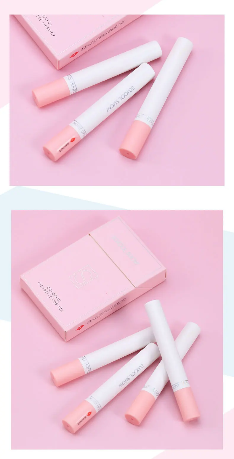 Бархатная матовая долговечная водостойкая губная помада без выцветания 4 цвета