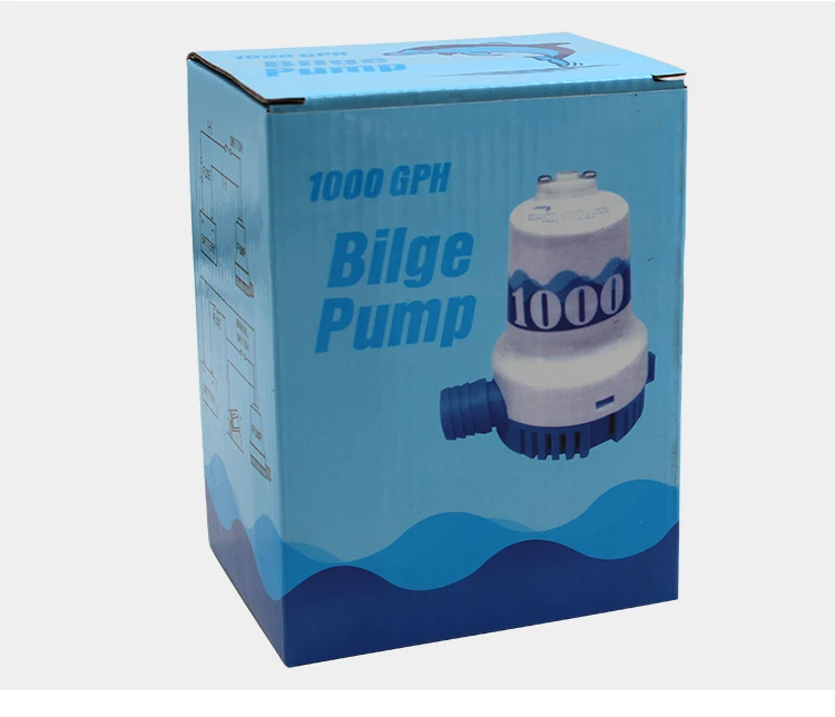 Трюмный насос 1000GPH DC 12V электрический водяной насос для aquариo погружной морской самолет мотор дома домашняя лодка