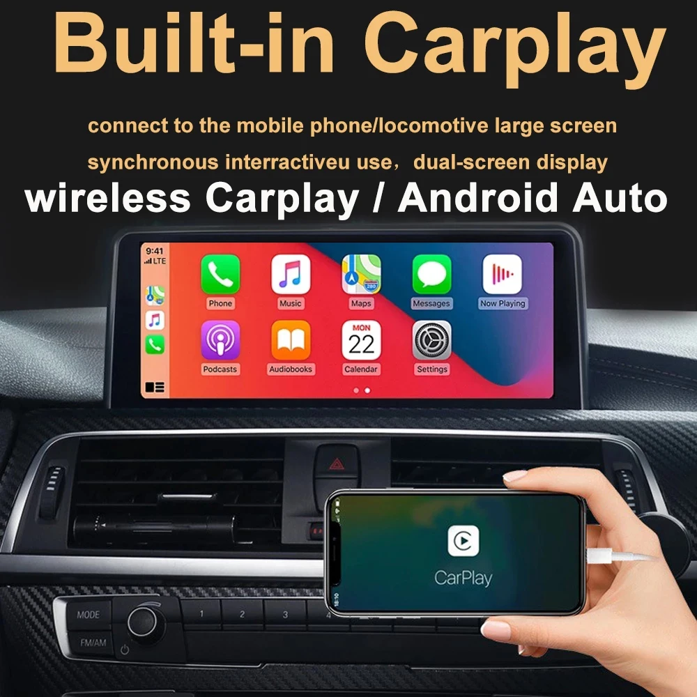 $289.93 4G Lte Android 11.0 Car Radio Stereo Multimedia Navigation Player GPS for BMW 5 Series F10 F11 2010-2016 CIC NBT System