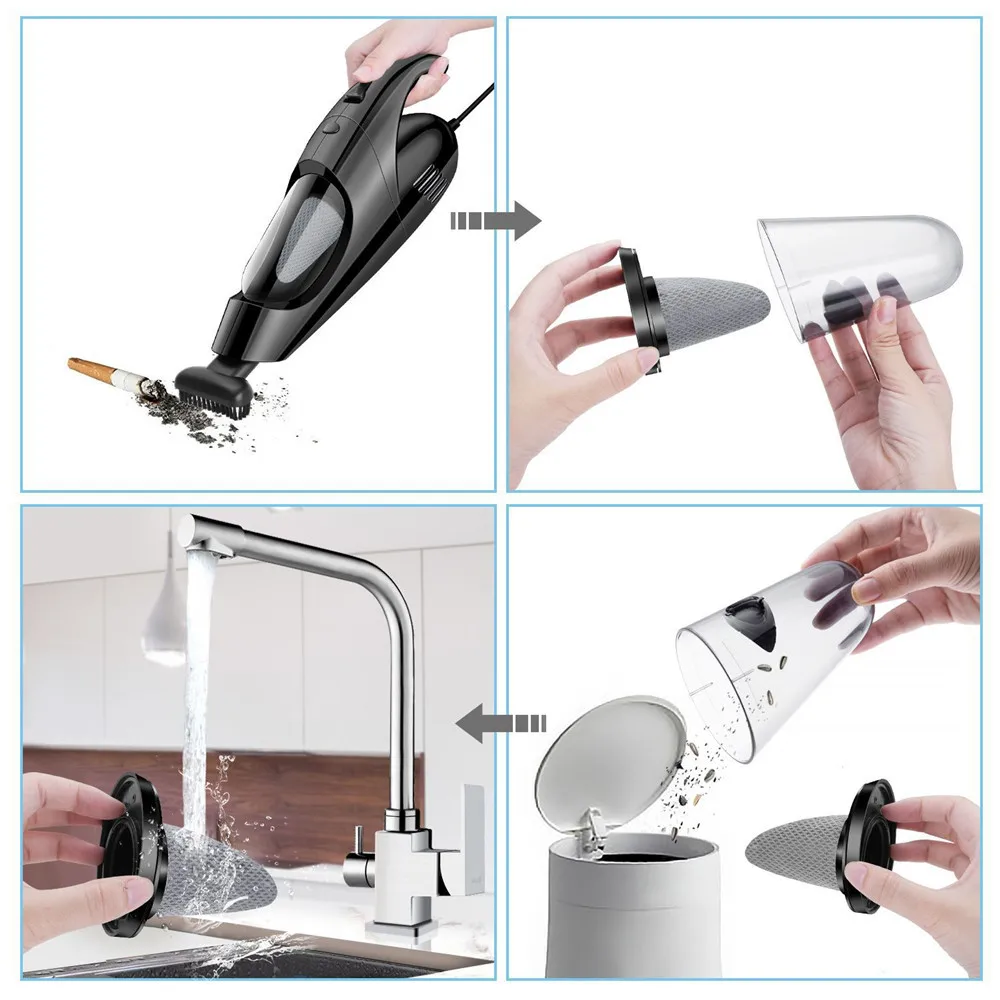 Автомобильный мини пылесос 12 В высокая мощность портативный автомобильный