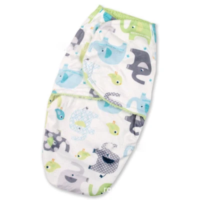50 32cm Newborn Детский спальный мешок, зимний конверт для новорожденных, детский утепленный бархатный вязаный теплый спальный мешок, шерстяной спальный мешок для коляски - Цвет: 50 32cm Newborn