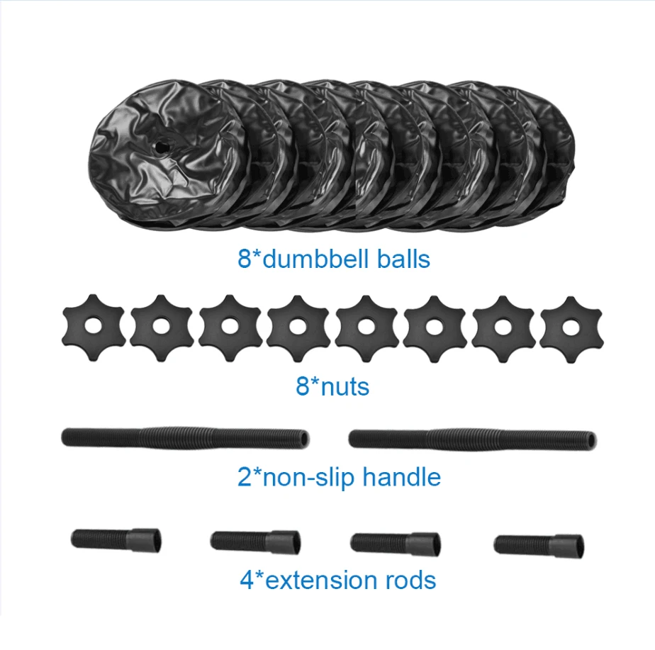 Спортивный продукт водные гантели регулируемые для фитнеса 1 пара/лот