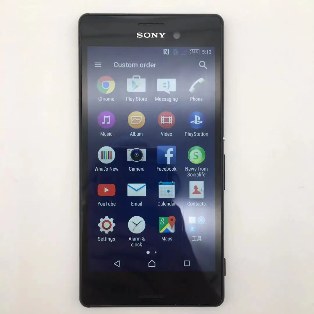sony xperia m4 refurbished original unlocked m4 e2353 single sim android phone 5 0 inch 13mp cellphone free global shipping