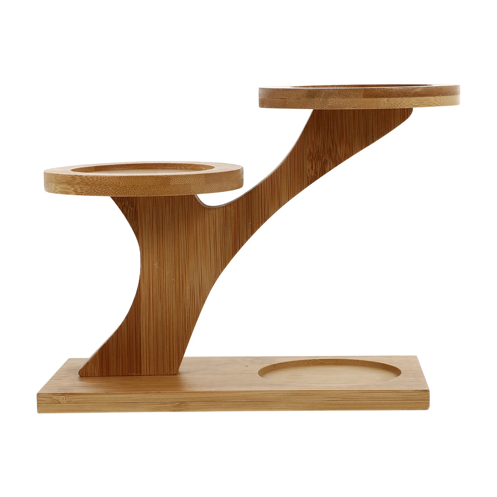 

1pc Multifunctional Storage Shelf Wooden Plant Holder Garden Flower Pot Rack