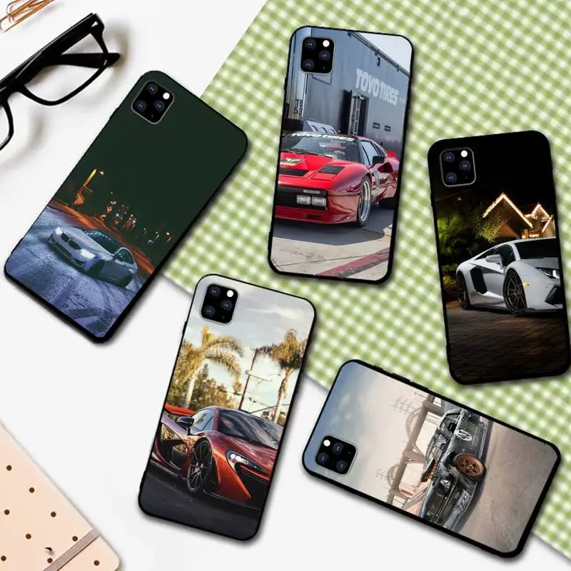 

Sports Cars Male Men Phone Case Phone Case For iPhone 6 7 8 Plus 11 12 ProMax X XR XS SE Max Back Cover