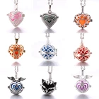 Сферический распылитель духов Цепочки и ожерелья 40 моделей на выбор Цепочки и ожерелья ароматерапия с парфюмом сферические ювелирные изделия подходит для дам