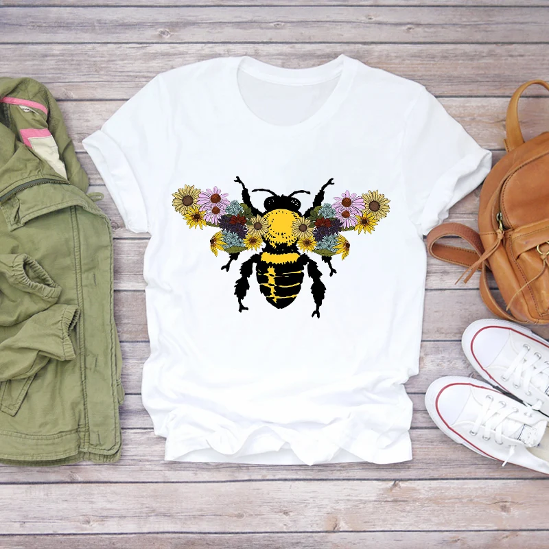 Женская летняя футболка с принтом подсолнухов и цветов 2020|Футболки| | - Фото №1
