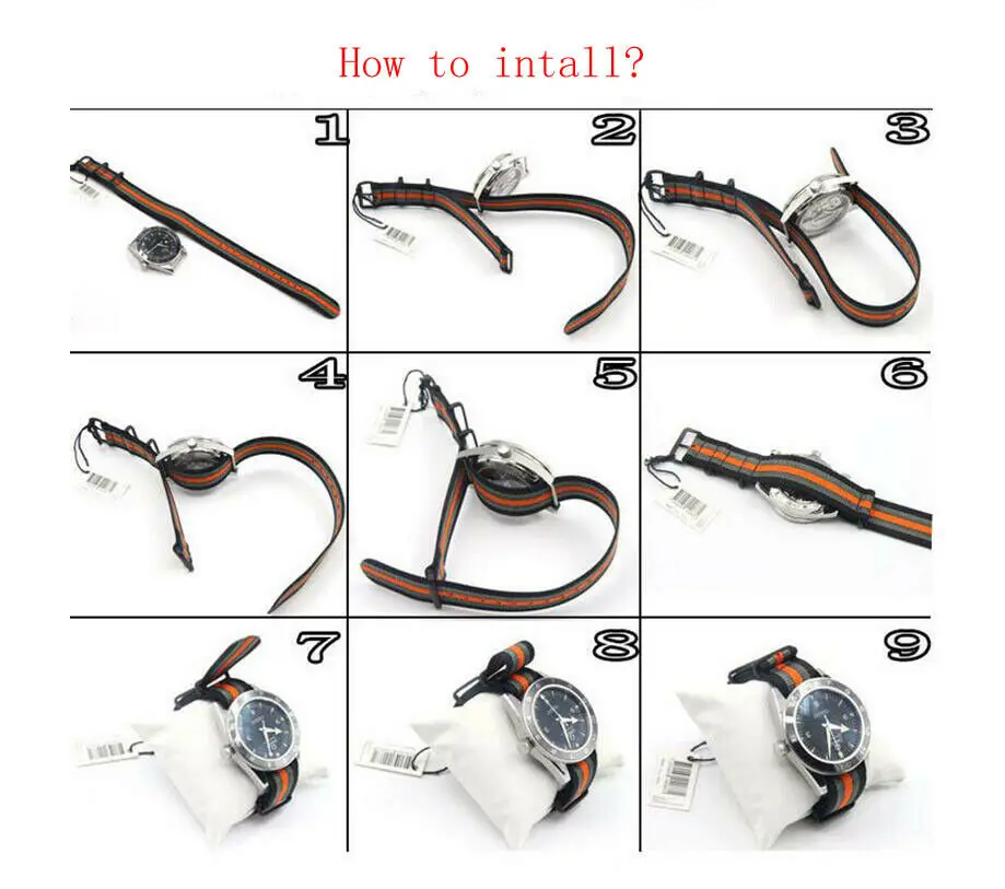 Военная униформа Стиль нейлон розовый наручные часы ремешок для Timex Weekender DW/18/20