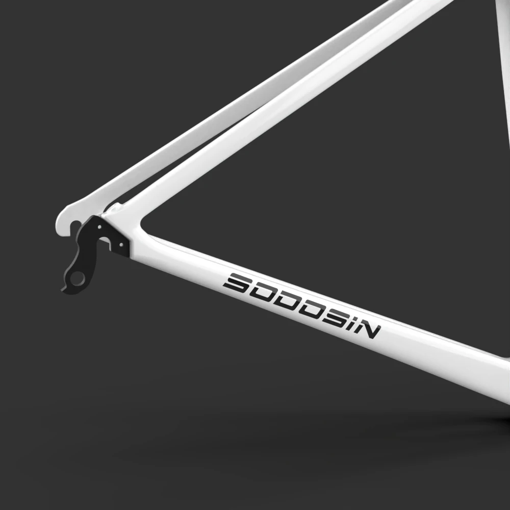 Sodosin T1100 углеродная дорожная Рама размер 44/49/52/54/56/58 см 700C велосипедная и обод