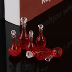 10 шт. 1:12 кукольный домик Миниатюрные бутылки для напитков вина модель кухонные аксессуары для еды ролевые игры Куклы Еда игрушки украшения для кукол