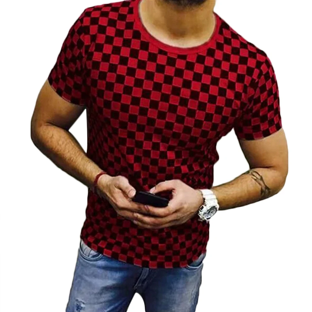 Goocheer Новое поступление Летняя мужская обтягивающая футболка с коротким рукавом