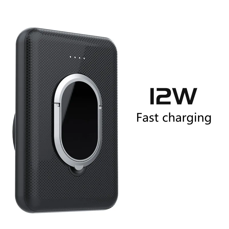 

5000mAh Magnetic Power Bank 15W Fast Wireless charging For iphone 12 12Pro 12proMax 12mini Magsafe Charger Mobile Phone Battery