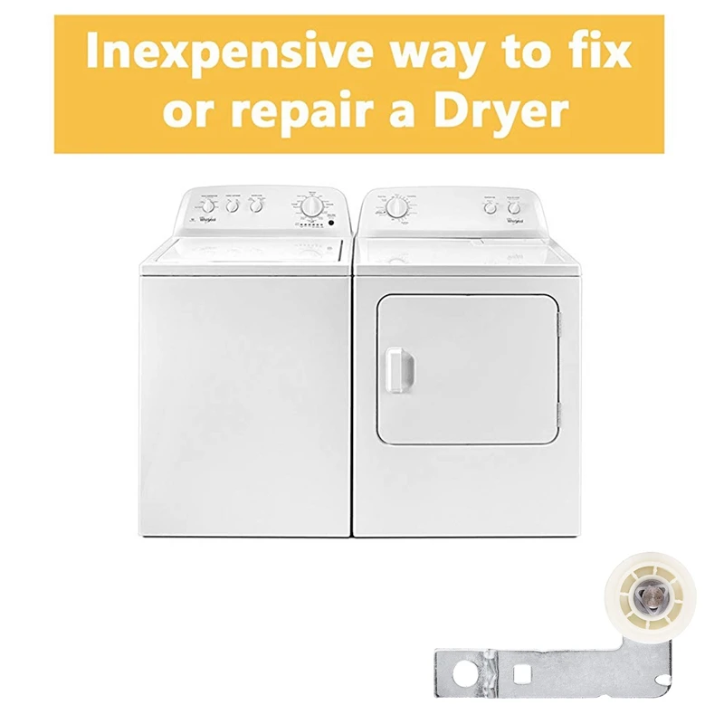 Для W10837240 шкив сушилки с кронштейном Замена части для Kenmore|Запчасти стиральных