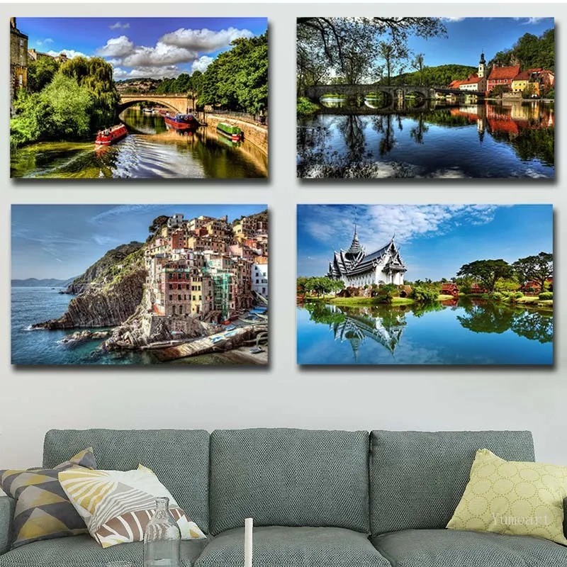 Постер для украшения дома настенная Картина на холсте с изображением природы