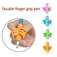 kids silicone learning writing tool writing pen holder writing correction device toys children education drawing tool toys gift