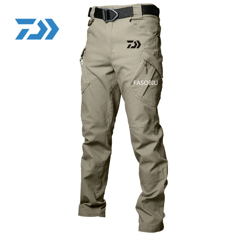 

2021 Daiwa Fishing Pants Outdoor Camping Hiking Suit Sport Wear Men Trousers Python Hiking Army Camouflage Suit Fishing Pants