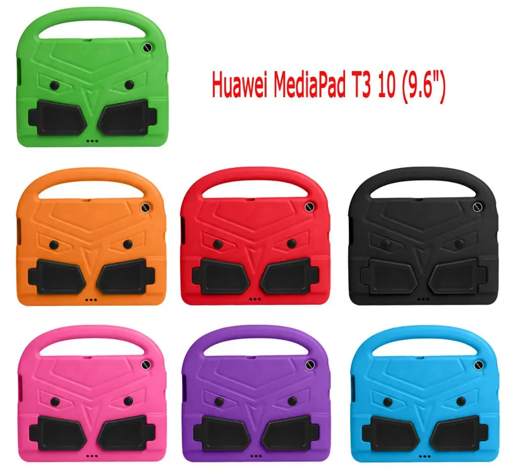 

Case Huawei MediaPad T3 10 (9.6") AGS-W09 AGS-L09 AGS-L03 EVA Portable Stand Kids Safe Foam With Handle Tablet Cover #N shell