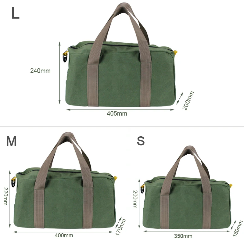 Водонепроницаемые холщовые сумки для инструментов из ткани Оксфорд портативные