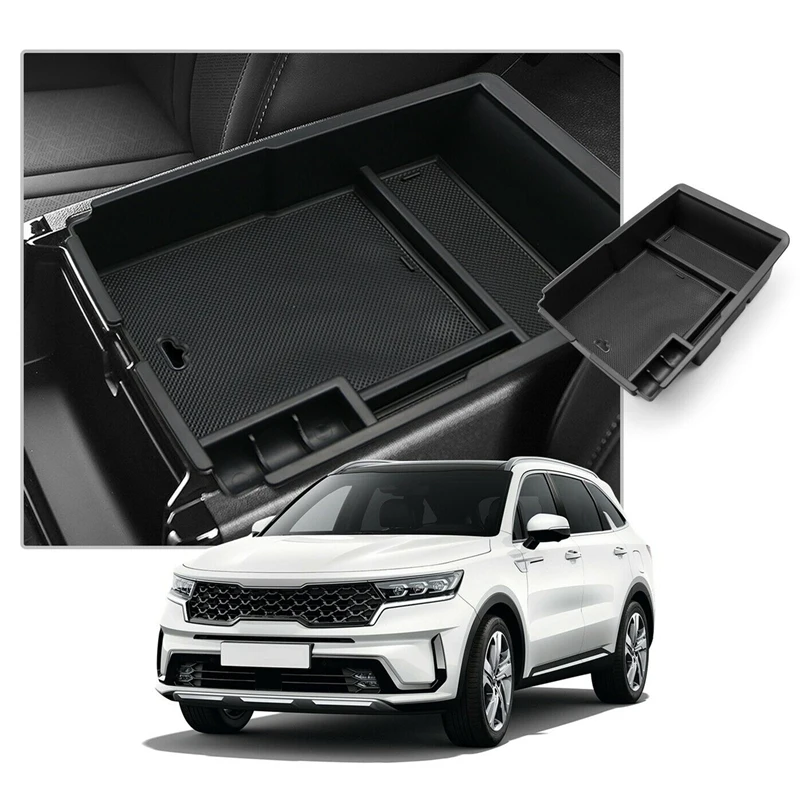 Для 2021 Kia Sorento MQ4 ящик для хранения в подлокотнике автомобиля центральная консоль
