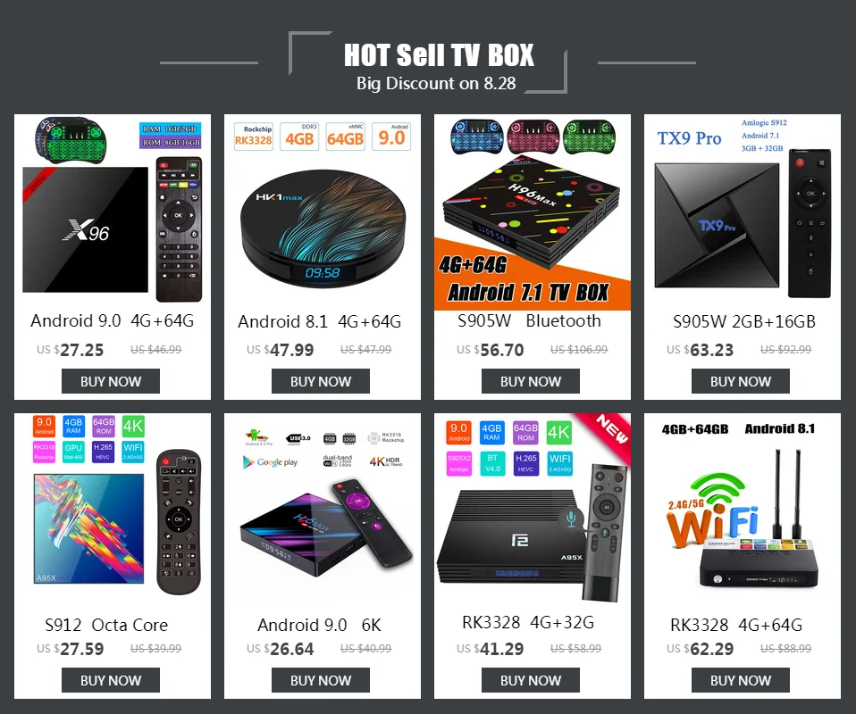 ТВ-приставка X96 MAX Android 8,1 4 Гб 64 Гб четырехъядерный процессор Amlogic S905X2 Smart tv 2,4G& 5GHz Dual Wifi Bluetooth 1000M 4K телеприставка X96max
