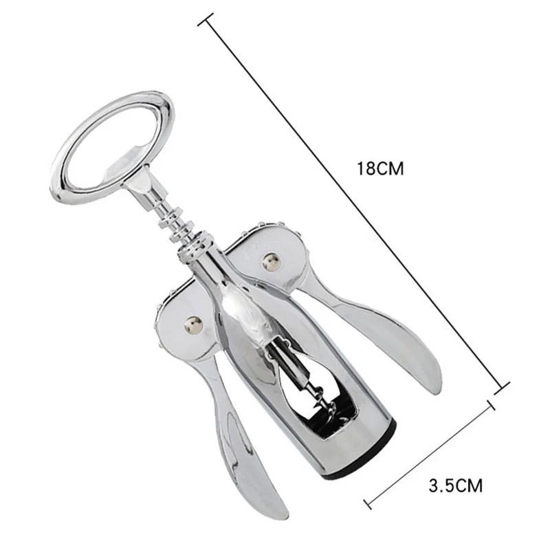 1 шт. открывалка для красного вина из нержавеющей стали металлический штопор | Дом