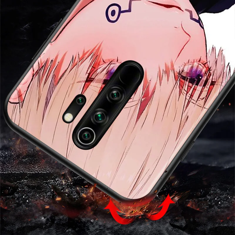 

Hot Anime Jujutsu Kaisen For Xiaomi Redmi 9A 9C 9 Prime GO 8A 8 7A 7 S2 6A 6 5 Pro Plus Black Phone Case