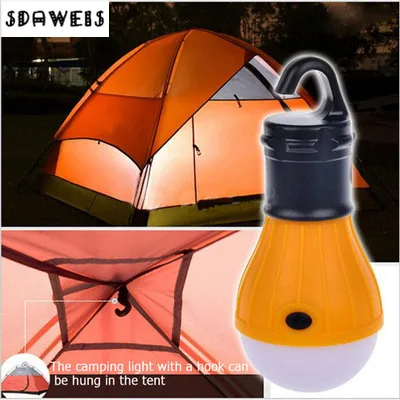 

Mini Portable Lantern Emergency light Bulb battery powered camping outdoor Camping tent accessories Outdoor beach tent light