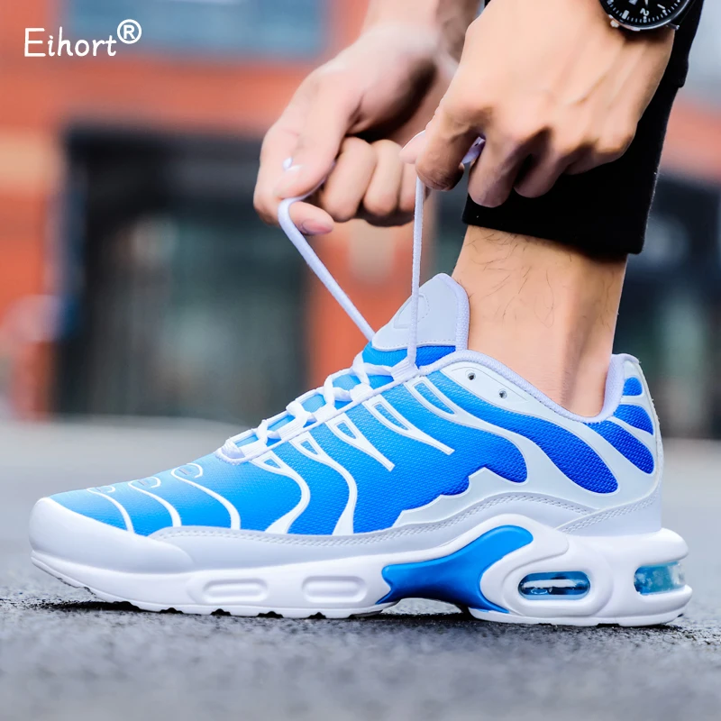 Eihort/парный светильник Обувь для бега с подушками Дышащие сетчатые мужские