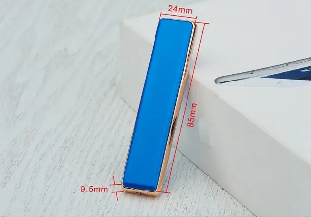 Электронная зажигалка, Usb перезаряжаемая зажигалка, беспламенная курительная зажигалка, роскошная металлическая ультратонкая зажигалка для мужчин