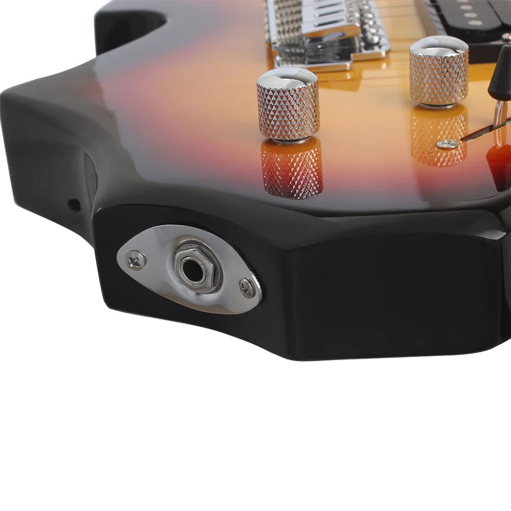 24 Frets 6 Strings Electric Guitar Maple Body Guitarra With Bag Speaker Necessary Parts &amp Accessories |