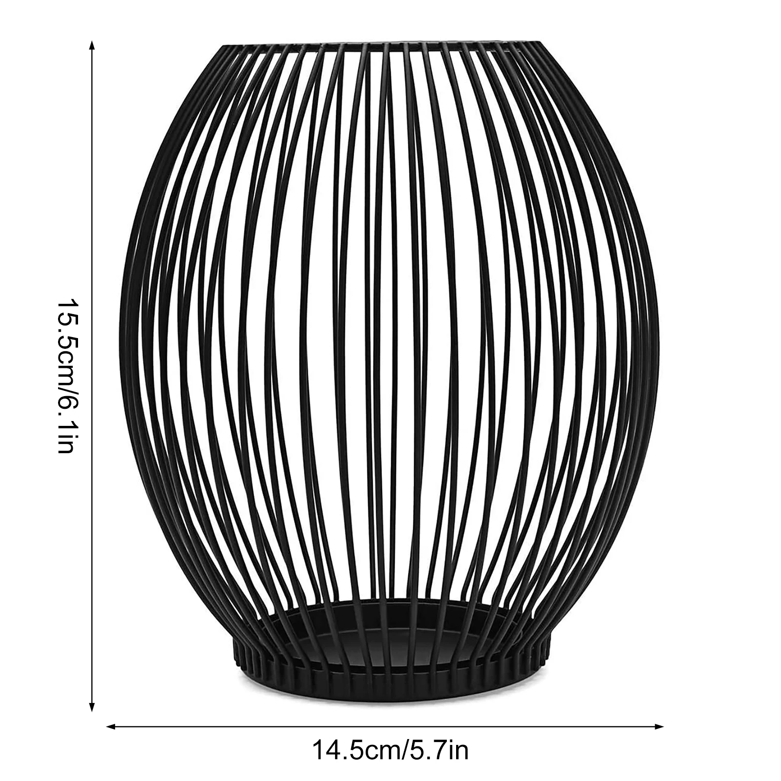 

Hollow iron Candle Holder candlestick lantern Geometric Shapes centro de mesa Black Coffee Table Living Room home decor gifts