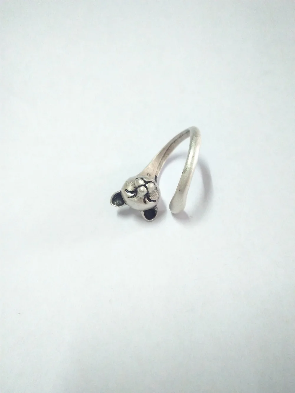 Кольцо в виде кошки котенка восстанавливающее старинное кольцо трехмерные