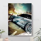 Игровой постер Need For Speed, печать на холсте, Настенная картина для игровой комнаты, картина для гостиной, домашний декор