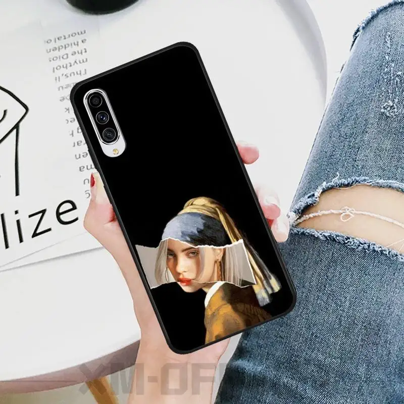 Ivits Art sculpture TPU Мягкий силиконовый чехол для телефона Samsung A10 20 30 40 50 70 10S 20S 2 ядра C8 A30S