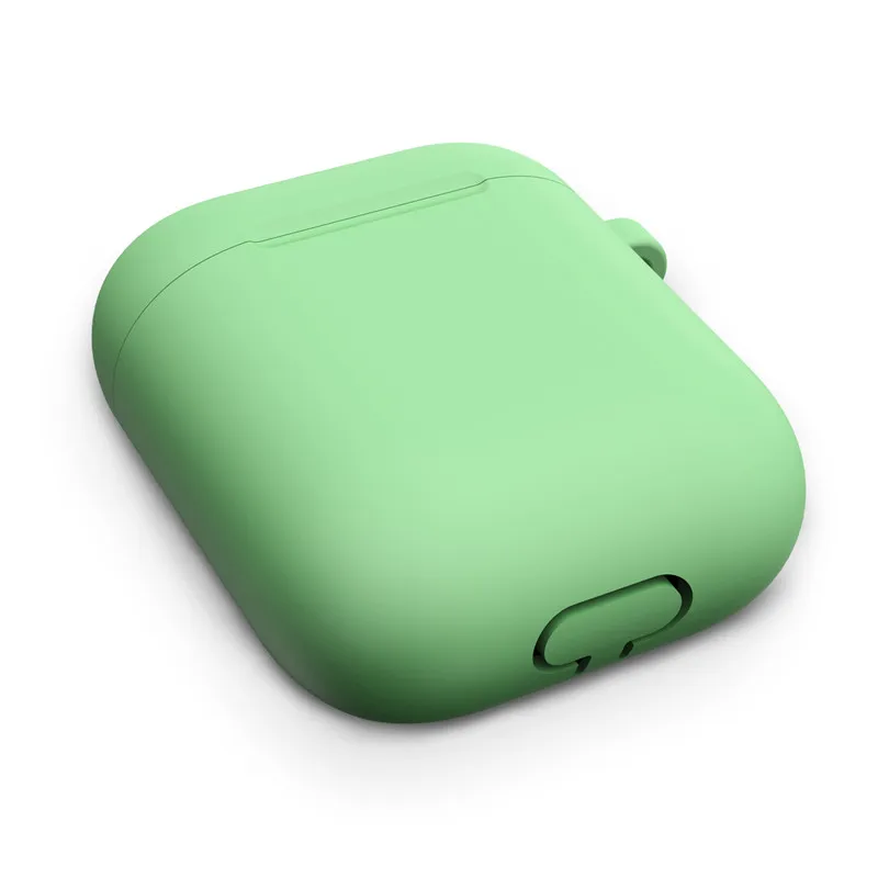 Мини Мягкий силиконовый чехол для Apple Airpods противоударный чехол для Apple гарнитура для Airpods чехол s ультра тонкий Air Pods защитный чехол
