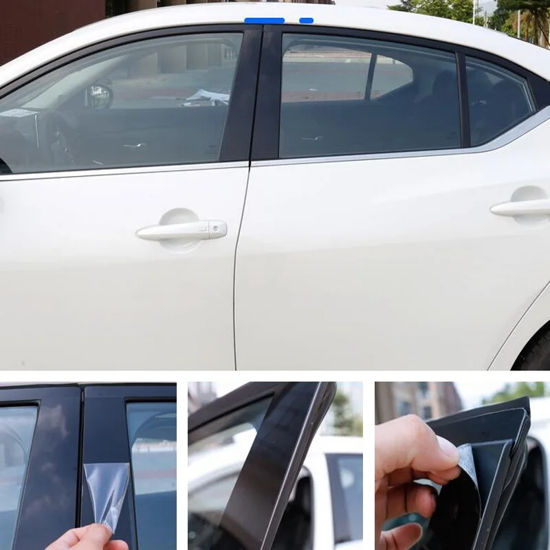 Tonlinker наклейка на чехол для наружной двери окна колонны NISSAN Sentra 2019-20