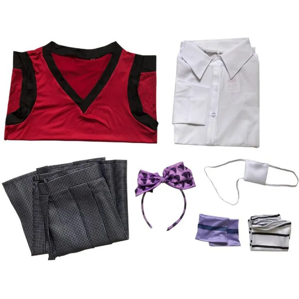 

Anime Kakegurui Cosplay Uniform Yumeko Jabami Kakegurui Twin Runa Yomozuki Ikishima Midari Costumes Vetement Manga