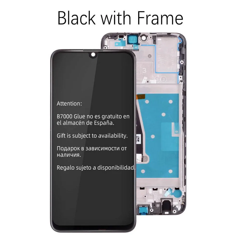 6 21 &quotоригинал с рамкой для huawei P Smart 2019 ЖК-дисплей кодирующий преобразователь