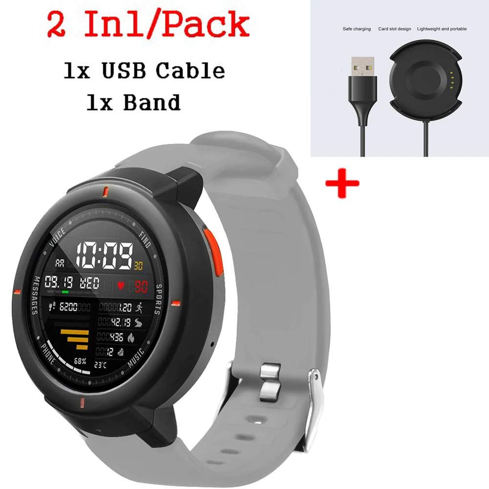 Ремешок для браслета Amazfit Verge 3 ремешок наручных часов Xiaomi Huami Защитная пленка