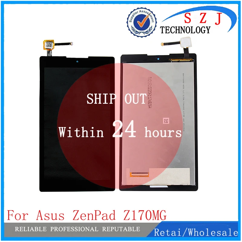 

New 7 inch For ASUS ZenPad C 7.0 Z170MG touch Screen Digitizer + LCD Display Replacement Free Shipping