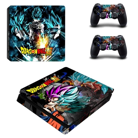 YSP4S-3031 Dragon Ball PS4 тонкий стикер кожи для Play station 4 Slim консоли контроллеры виниловые наклейки протектор игровой чехол - Цвет: YSP4S-3031