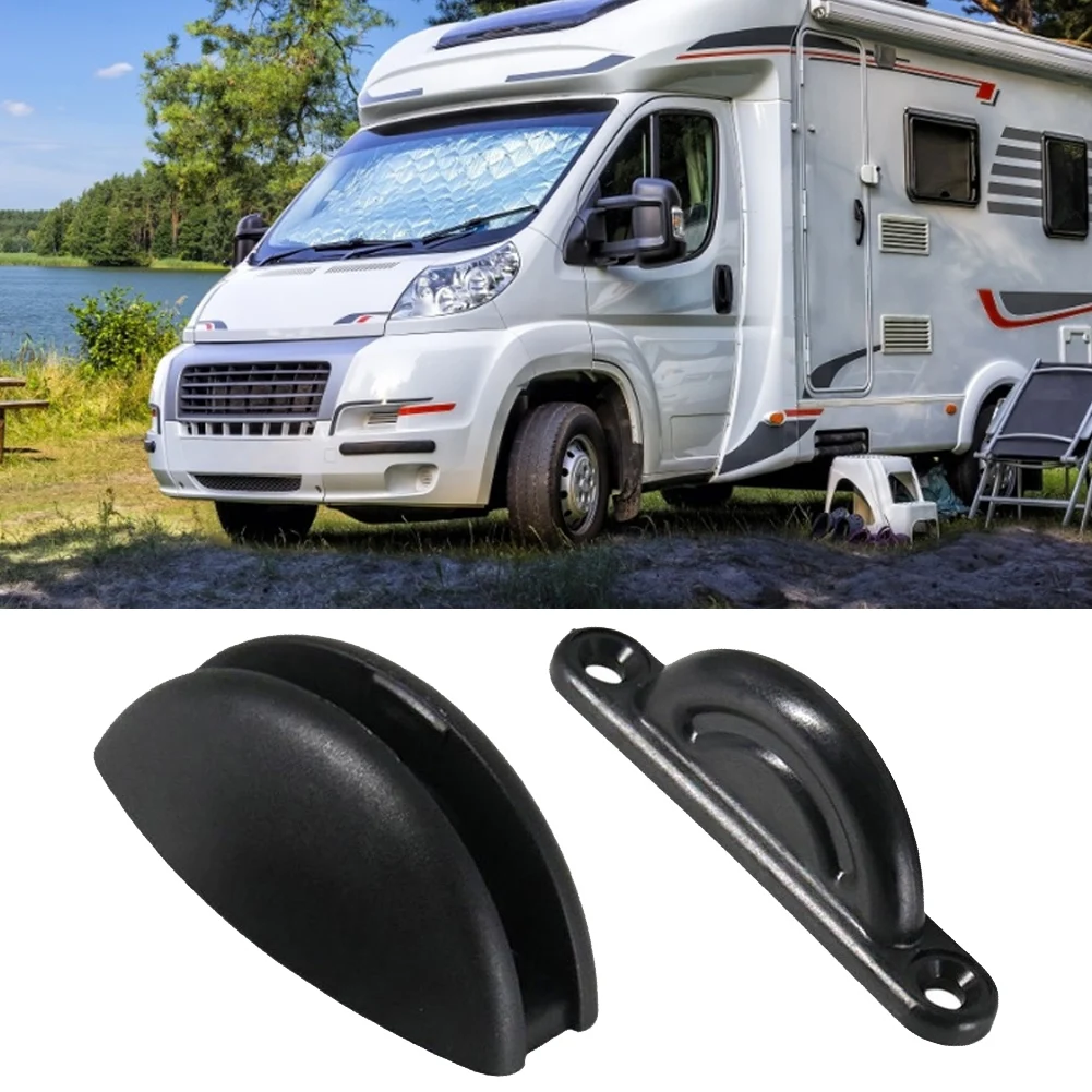 

Dropshipping RV Door Retainer Catch Kit Heavy-Duty Nylon Door Stopper Clip for RV Boat Caravan Camper Motorhome Accessories