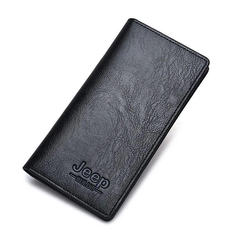 Мужской длинный короткий кошелек Carteira Masculina Youth двухскладной вертикальный с