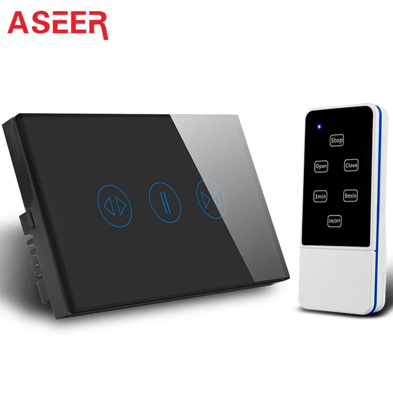 ASEER AU/US автоматическая кнопка переключения штор для дома переключатель Broadlink 1000