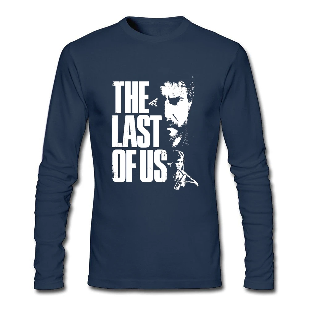 Футболка Bigsize the last of us для отдыха мужские футболки с круглым вырезом и длинными